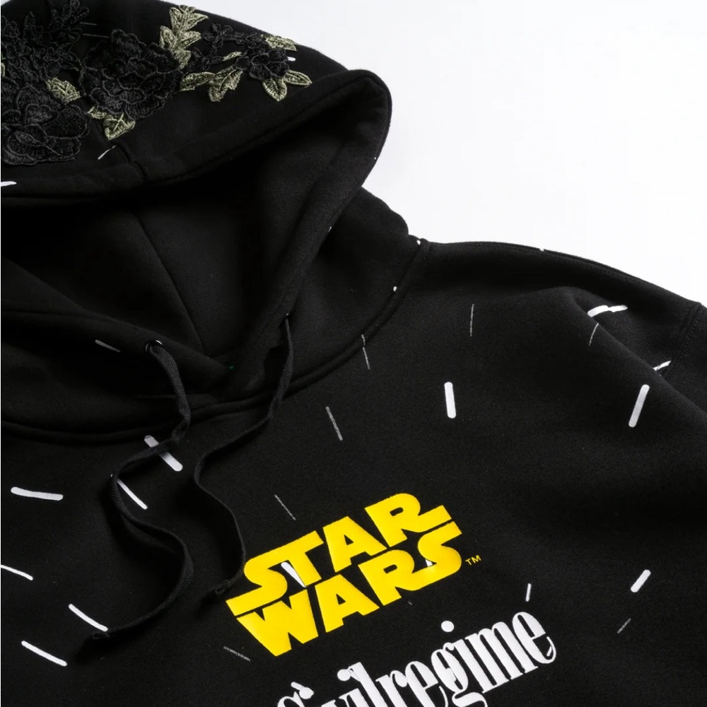 Star Wars Black Roses embroidered hoodie XL Civil Regime